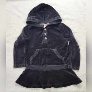 Gymboree Black Velour Hoodie